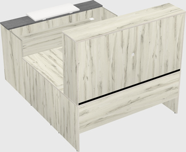 Modular reception desk
