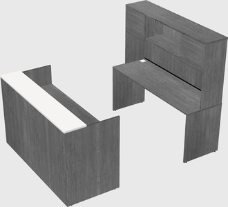 Modular reception desk