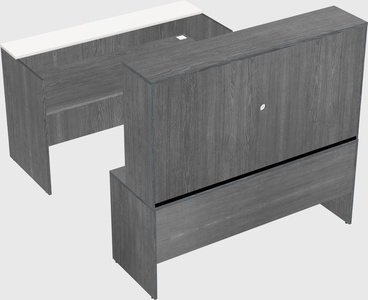 Modular reception desk
