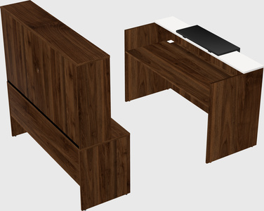 Modular reception desk