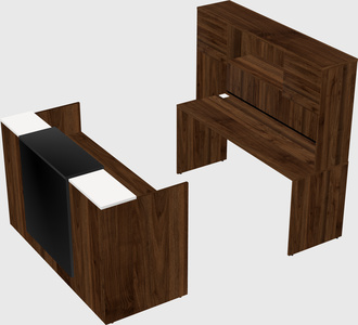 Modular reception desk