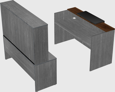 Modular reception desk