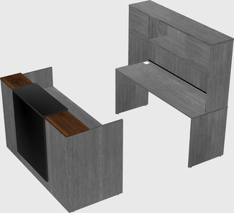 Modular reception desk