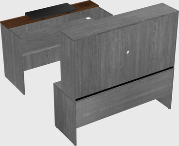 Modular reception desk