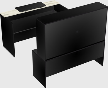 Modular reception desk
