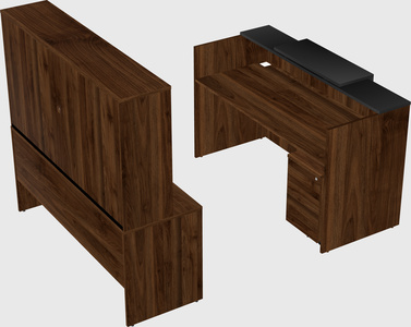 Modular reception desk