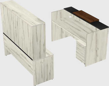 Modular reception desk