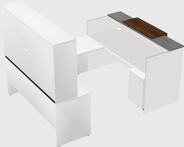 Modular reception desk