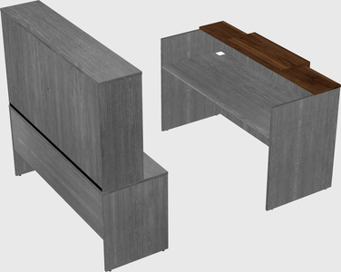 Modular reception desk