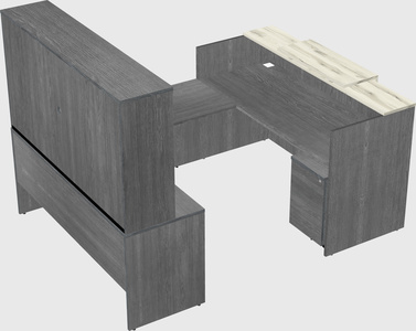 Modular reception desk