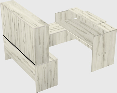 Modular reception desk