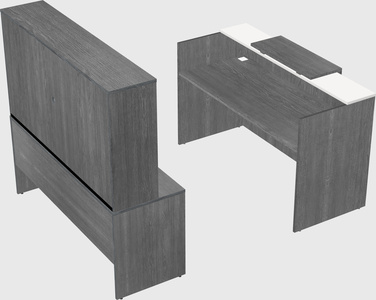 Modular reception desk