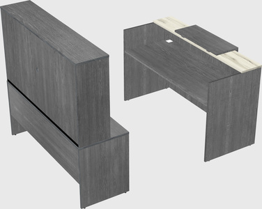 Modular reception desk