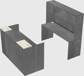 Modular reception desk