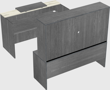 Modular reception desk