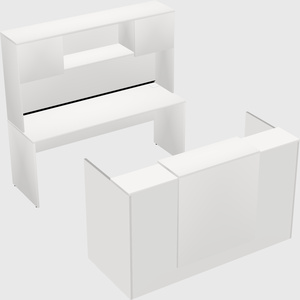 Modular reception desk