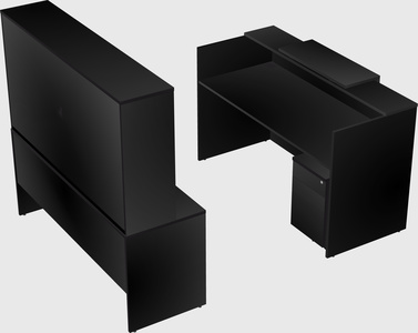Modular reception desk