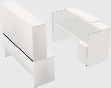 Modular reception desk