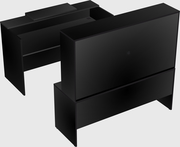 Modular reception desk