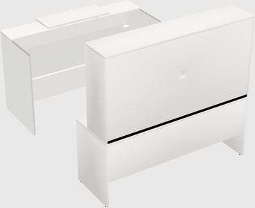 Modular reception desk