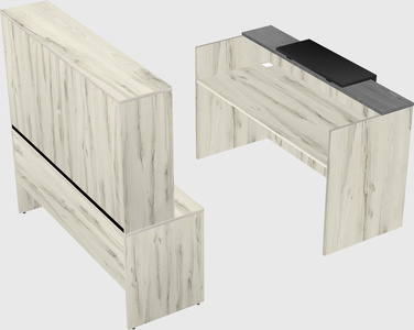 Modular reception desk