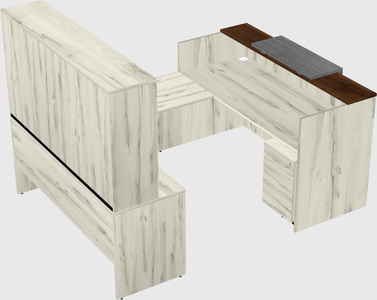 Modular reception desk