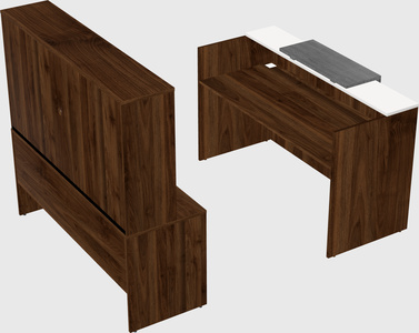 Modular reception desk