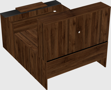 Modular reception desk
