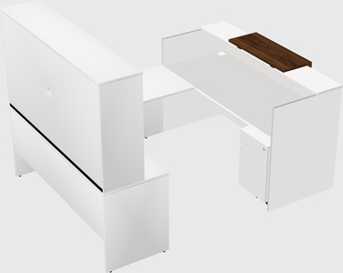 Modular reception desk