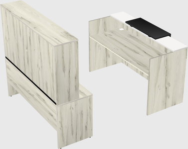 Modular reception desk