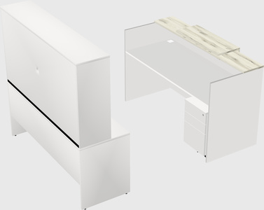 Modular reception desk