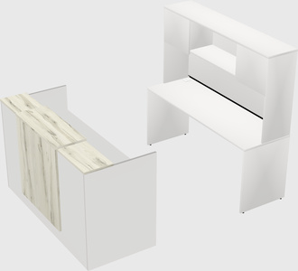Modular reception desk