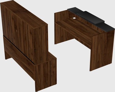Modular reception desk