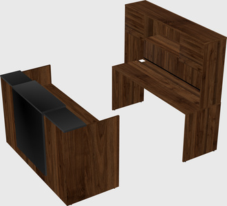 Modular reception desk