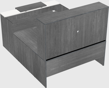 Modular reception desk
