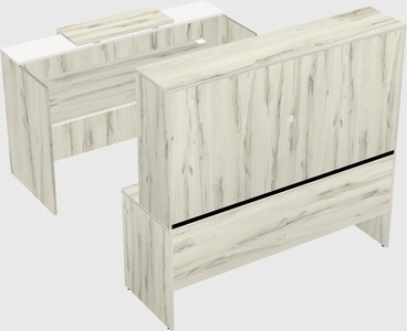 Modular reception desk
