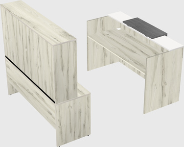 Modular reception desk