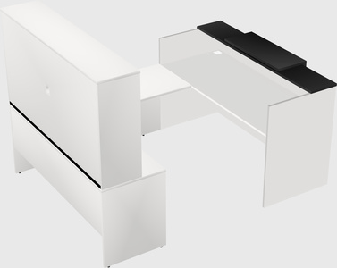 Modular reception desk