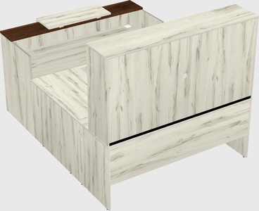 Modular reception desk