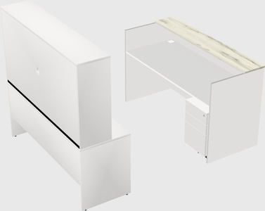 Modular reception desk