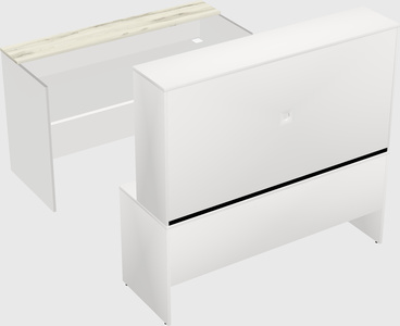 Modular reception desk