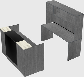 Modular reception desk