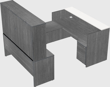 Modular reception desk
