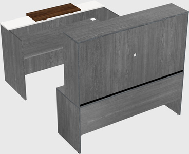Modular reception desk