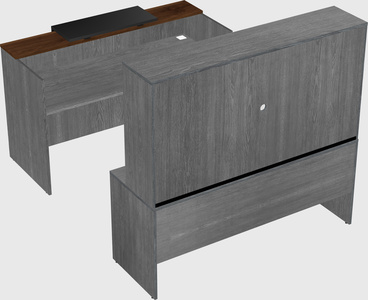 Modular reception desk