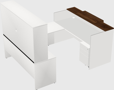 Modular reception desk