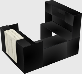 Modular reception desk
