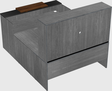 Modular reception desk