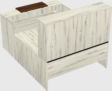 Modular reception desk