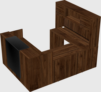 Modular reception desk